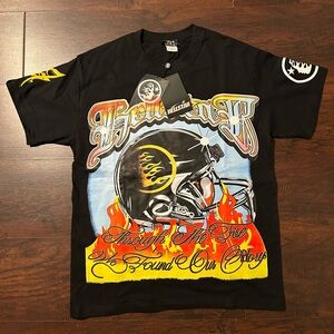 Black Graphic Men's Shirt